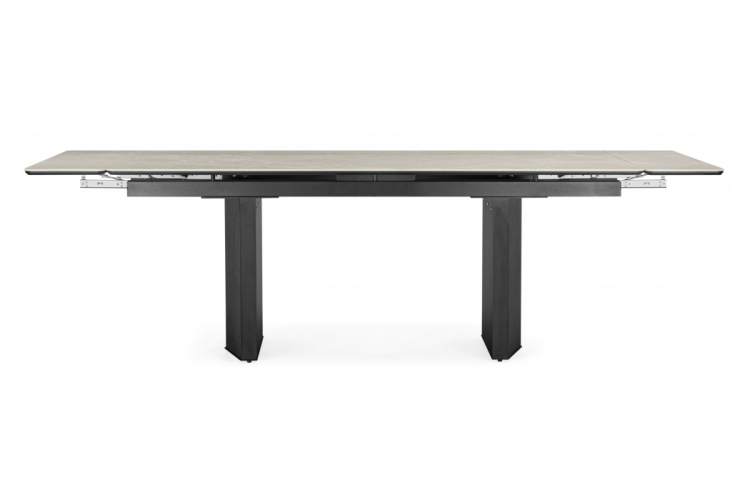 Керамический стол Монерон 200x100 burberry bianco matt / черный-10