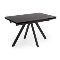 Керамический стол Вилли 120(180)х80 shakespeare black / черный