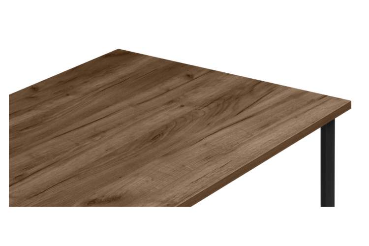 Стол деревянный Лиман 117 х 77 дуб крафт табачный / черный матовый-9