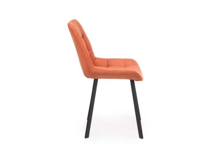 Стул на металлокаркасе Челси 360 П терракотовый (zd 432) / черный np-4