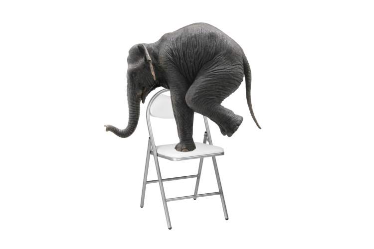 Стул на металлокаркасе Gikat белый полимер / светлый мусс-12