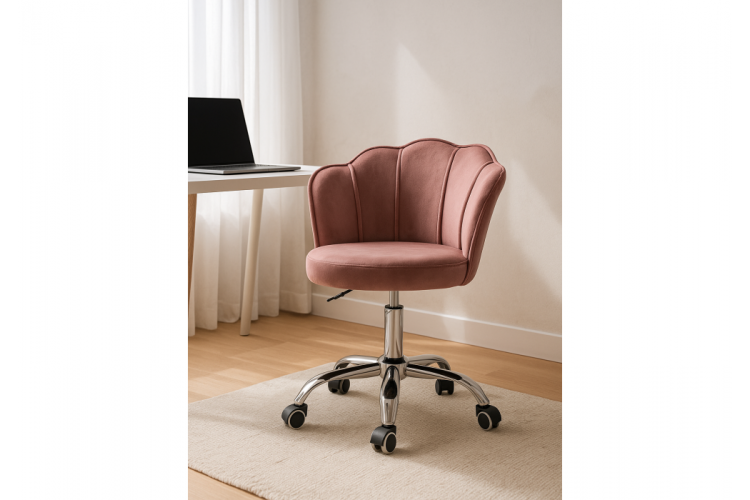 Офисное кресло Bud pink-1