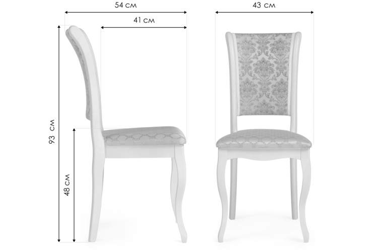 Стул деревянный Фабиано 308 камелия / ромб 01-1
