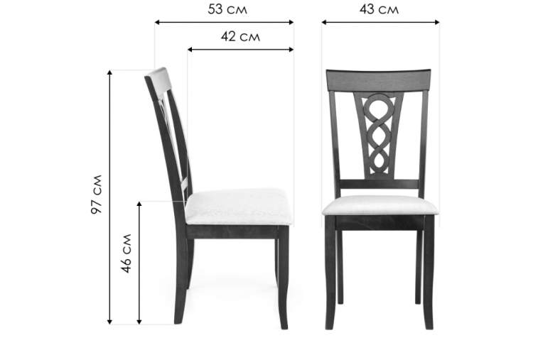 Стул деревянный Robin cappuccino-1