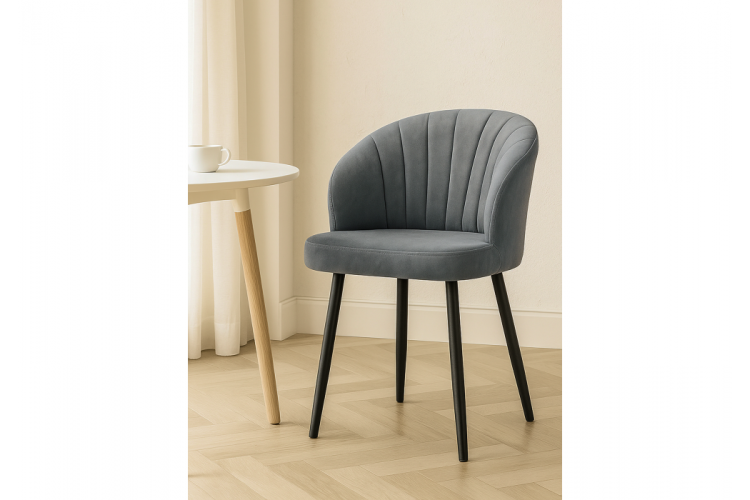 Стул на металлокаркасе Бэнбу marseille 11 / черный-1