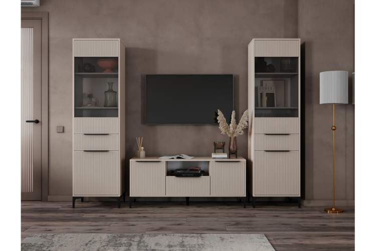 Готовая гостиная Иадама кашемир / кашемир комплектация 4