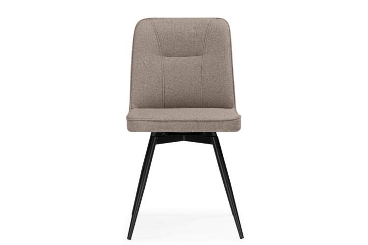 Стул на металлокаркасе Texas 3 поворотный светло-коричневый / черный-5