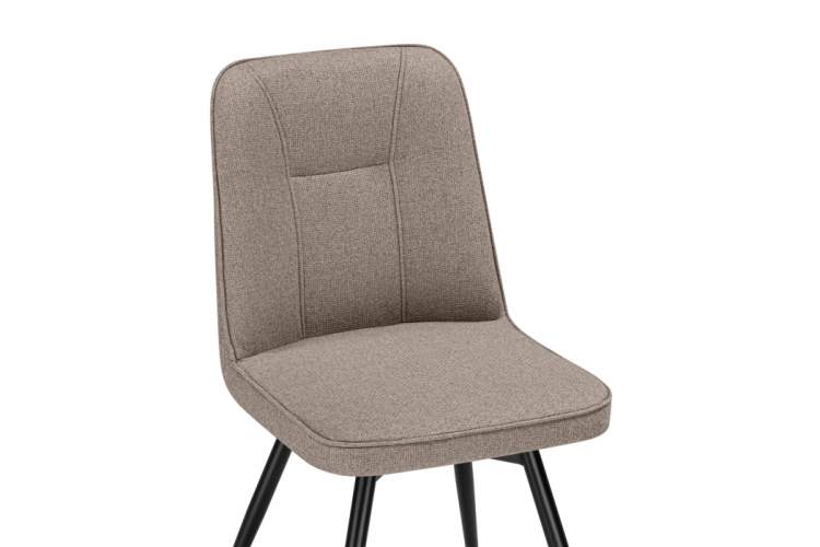 Стул на металлокаркасе Texas 3 поворотный светло-коричневый / черный-9