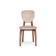 Стул деревянный Вакимо ткань tenerife beige / миланский орех