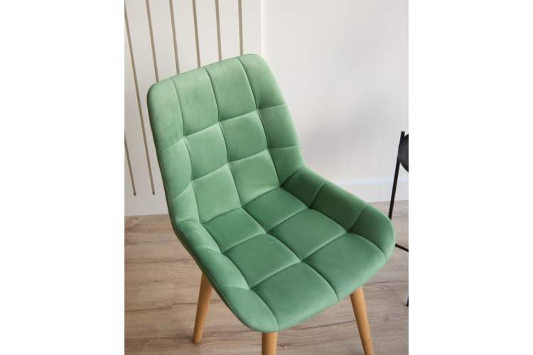 Стул деревянный Челси фисташковый (zd 651) / светлое дерево np-3