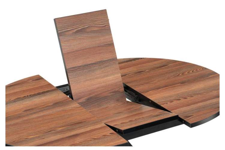 Стол деревянный Бетина дерево / черный-3