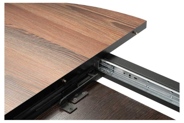 Стол деревянный Бетина дерево / черный-4