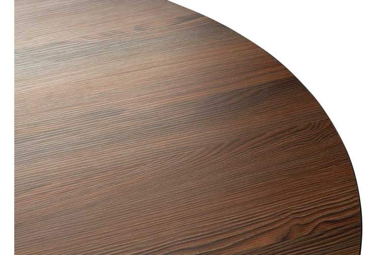 Стол деревянный Бетина дерево / черный-5