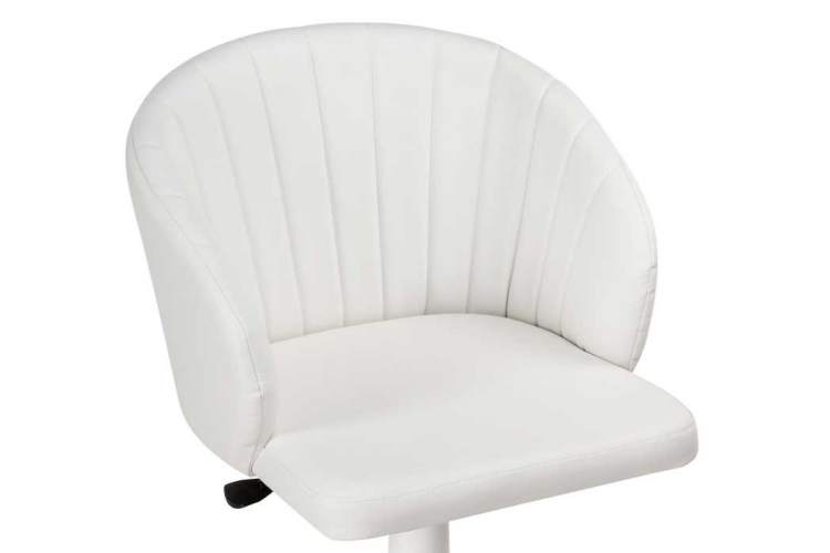 Офисное кресло Пард экокожа белый-5