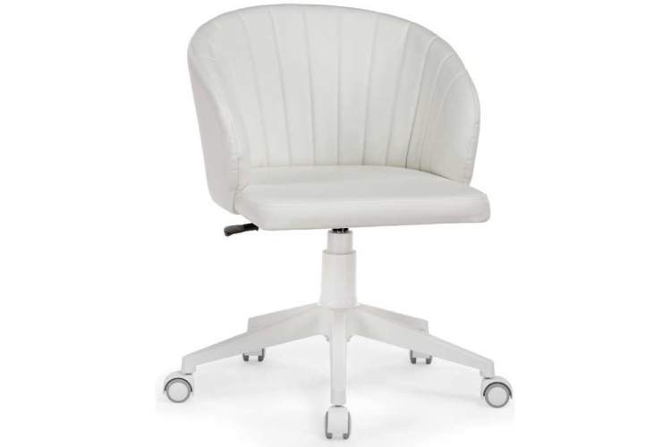 Офисное кресло Пард экокожа белый