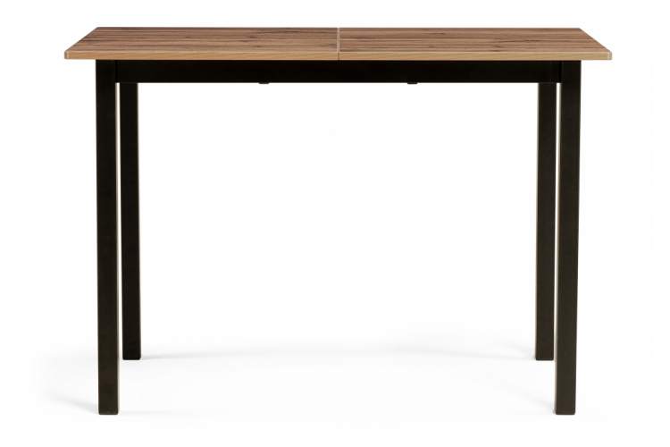 Стол деревянный Аркон 110(130)х68х75 дуб вотан / черный-1