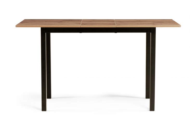 Стол деревянный Аркон 110(130)х68х75 дуб вотан / черный-2