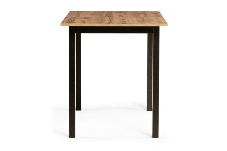 Стол деревянный Аркон 110(130)х68х75 дуб вотан / черный-3