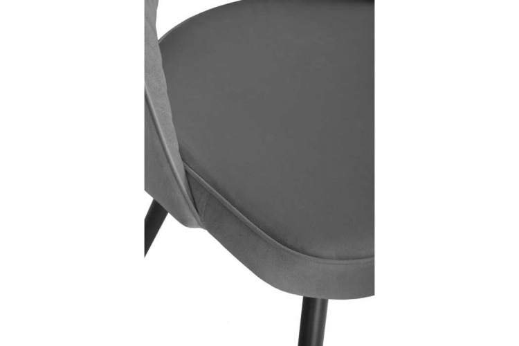 Стул на металлокаркасе Сандвикен velutto 32 / черный-8