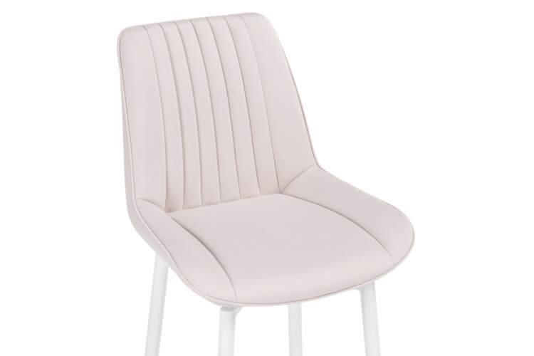 Барный стул Седа К крутящийся молочный / белый-7