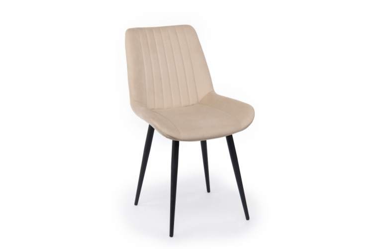 Стул на металлокаркасе Седа 360 бежевый (zd 210) / черный np-3