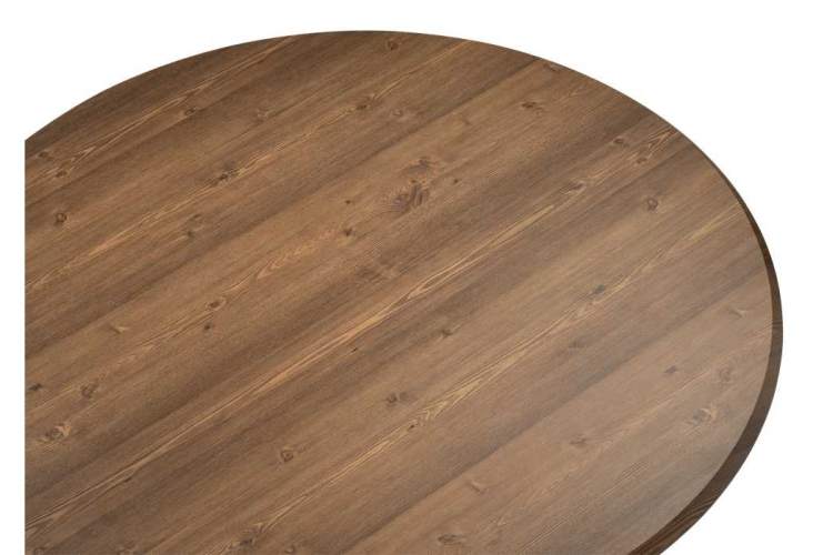 Стол деревянный Рикла 100х76 орех кантри / черный-4