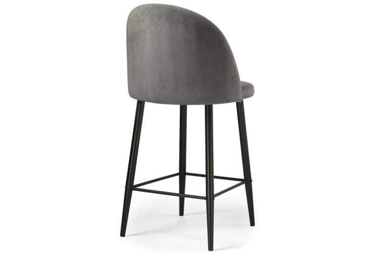 Барный стул Амизуре темно-серый / черный матовый-3