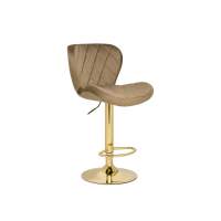 Барный стул Porch dark beige / golden Барный стул Porch dark beige / golden