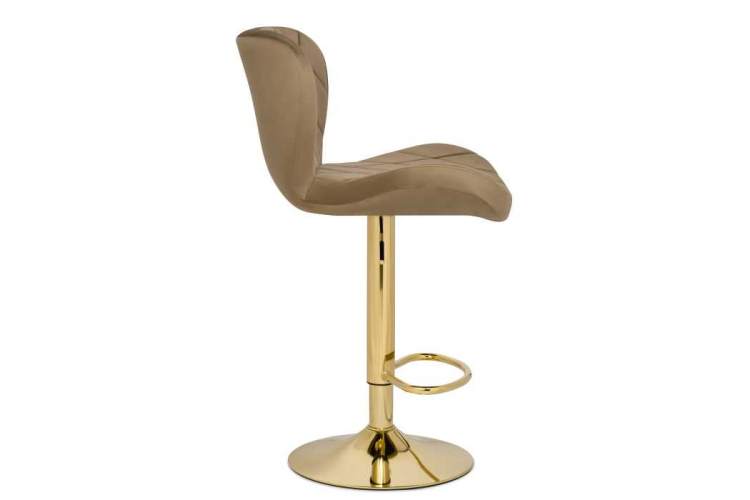 Барный стул Porch dark beige / golden-2