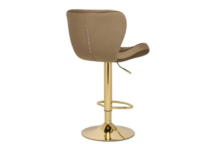 Барный стул Porch dark beige / golden-3