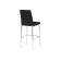 Барный стул Teon black / chrome