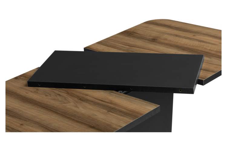 Стол деревянный Комфорт авелано / графит-7