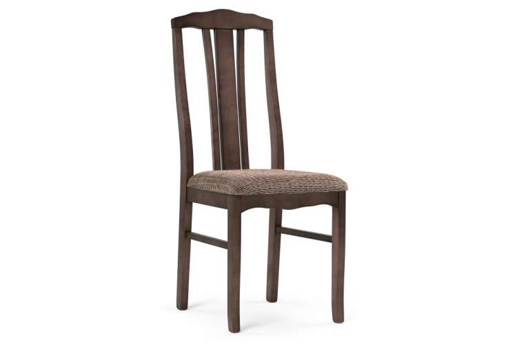 Стул деревянный Исаро орех / мерц белый