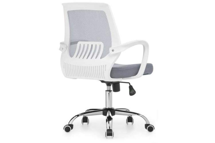 Компьютерное кресло Ergoplus light gray / white-3