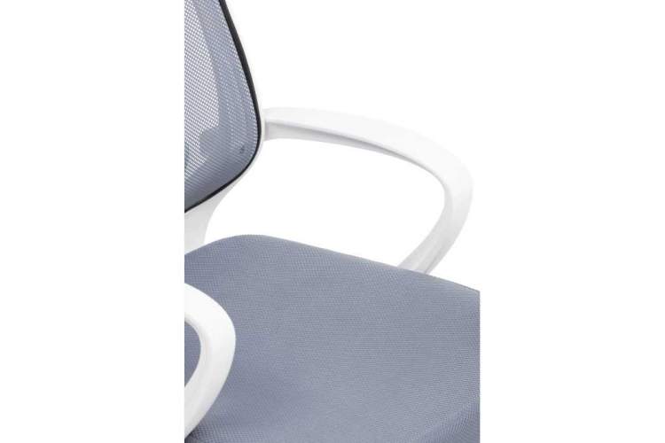 Компьютерное кресло Ergoplus light gray / white-5
