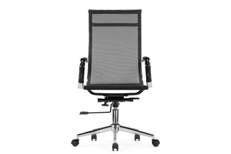 Офисное кресло Reus черная сетка / хром-2