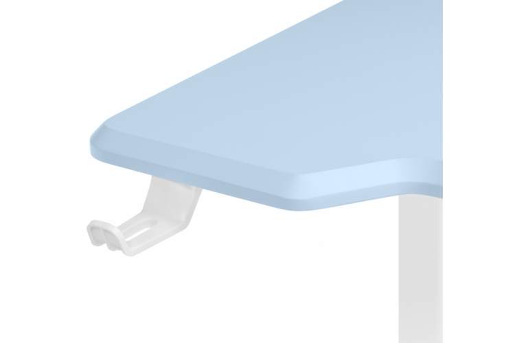 Компьютерный стол Маркос 120х75 голубой / белый-10