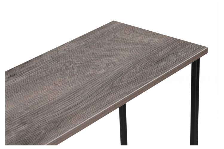 Стол деревянный Феот 80х30х77 дуб рошелье-5