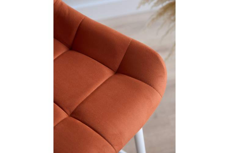 Барный стул Челси терракотовый (zd 432) / белый-7