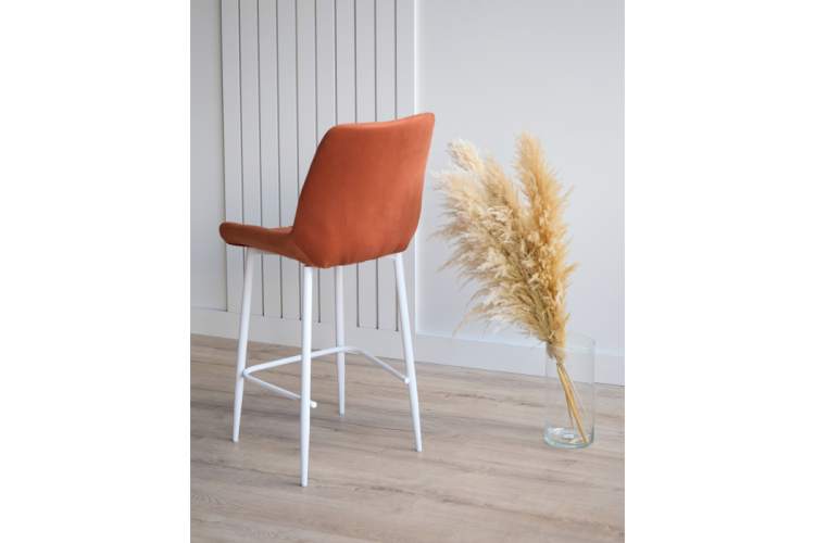 Барный стул Челси терракотовый (zd 432) / белый-8