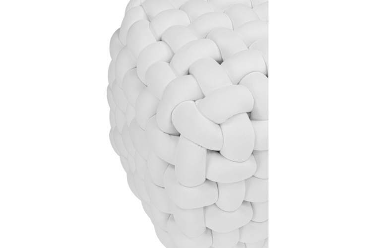 Банкетка Akura-П белый велюр-2