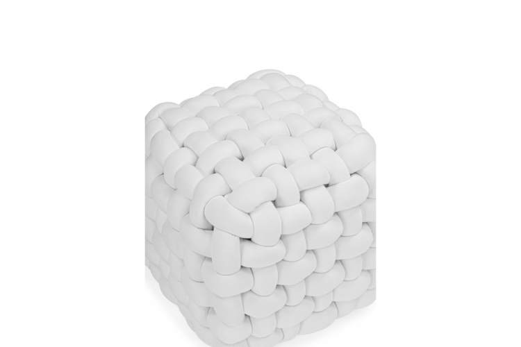 Банкетка Akura-П белый велюр-3