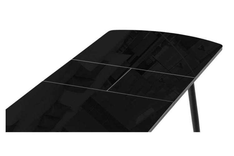 Стол стеклянный Бейкер черный-5