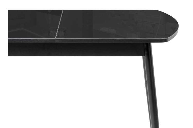 Стол стеклянный Бейкер черный-6
