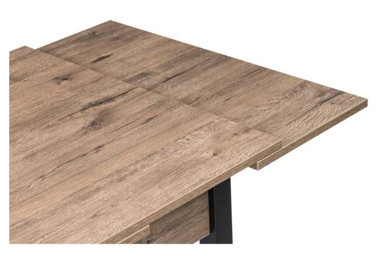 Стол деревянный Форли дуб велингтон / черный матовый-6