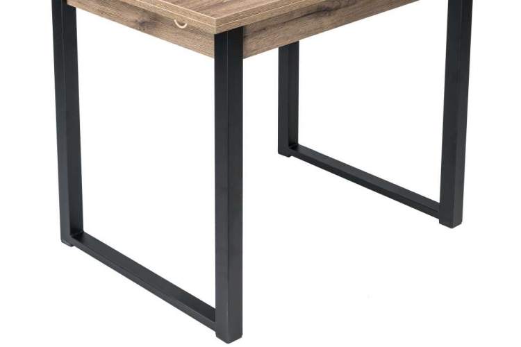 Стол деревянный Форли дуб велингтон / черный матовый-8