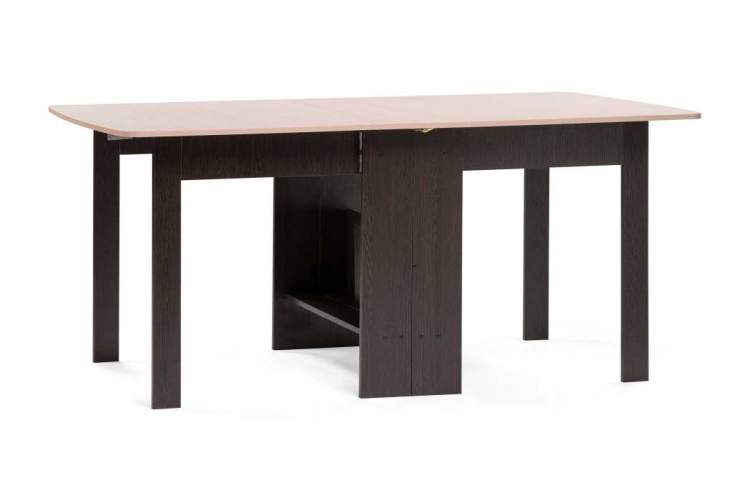 Стол деревянный СтК7 венге / дуб молочный-1