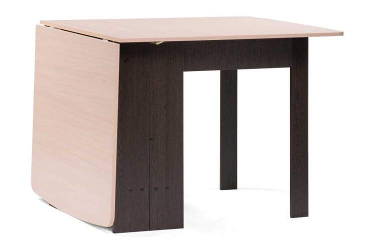 Стол деревянный СтК7 венге / дуб молочный-5