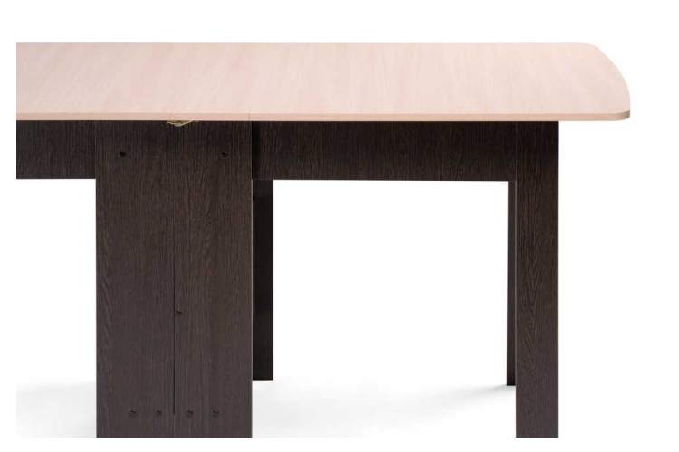 Стол деревянный СтК7 венге / дуб молочный-6