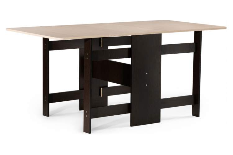 Стол деревянный Йентель венге / дуб молочный